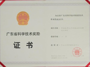廣東省科學(xué)技術(shù)獎勵一等獎